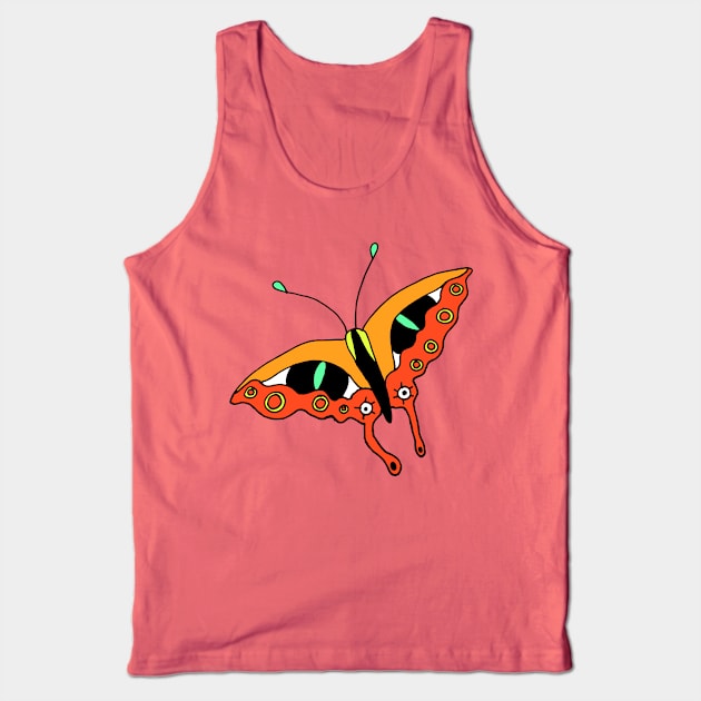 Butterfly Tank Top by ShelbyWorks